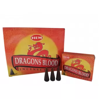 EDEL: wierook Hem Dragon Blood  kegeltjes