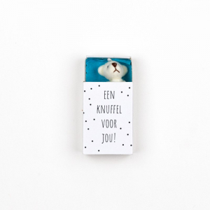 SID: knuffel voor jou zwart wit-witte beer SID: knuffel voor jou zwart wit-witte beer