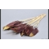 SP7: Feather op stok – set van 6 stuks – Purple/Gold – 30 cm