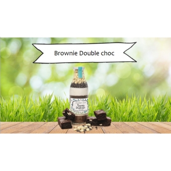 Brownie, double choc