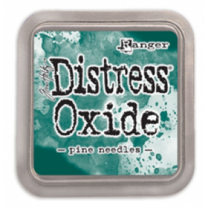WLC: distress oxide Pine needles