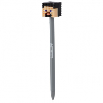 BOM: Minecraft Steve fijnschijver pen (zwart)